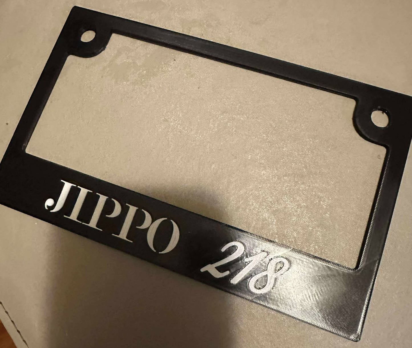 Custom Number Plate Cover