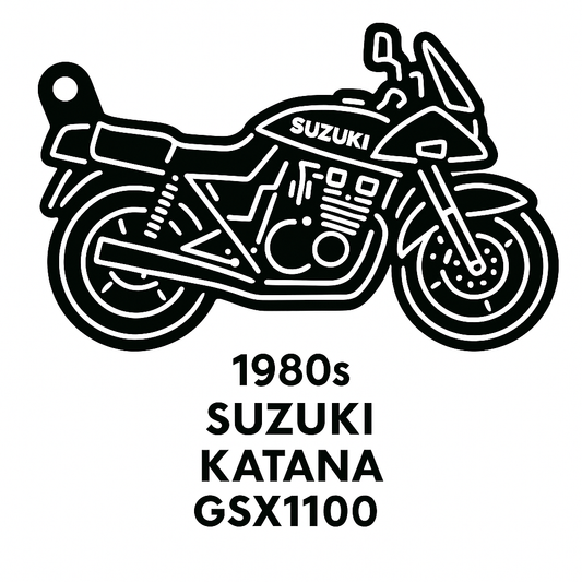 1980s – Suzuki Katana GSX1100 Keychain