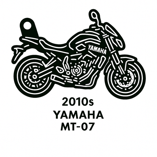 2010s – Yamaha MT-07 Keychain