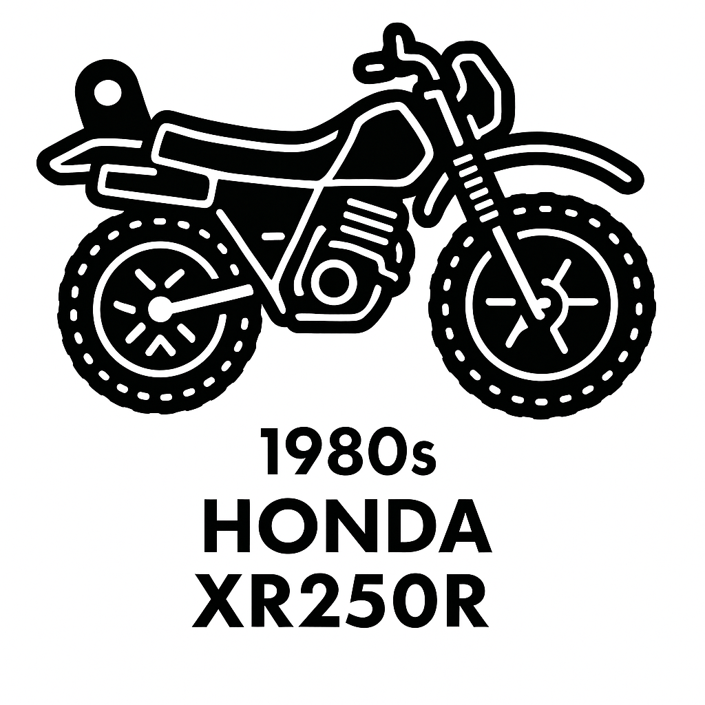 1980s – Honda XR250R Keychain