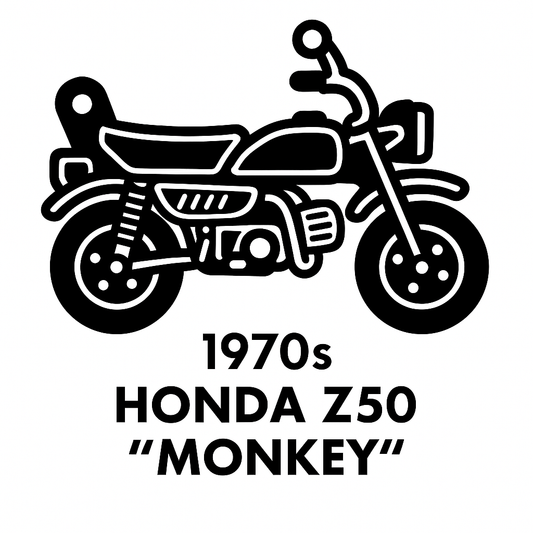 1970s – Honda Z50 “Monkey” Keychain