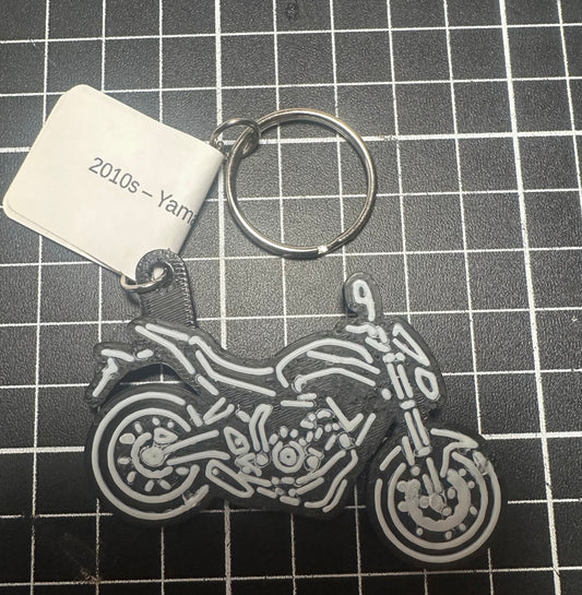 2010s – Yamaha MT-07 Keychain