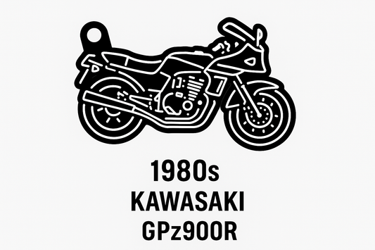 1980s – Kawasaki GPz900R Keychain