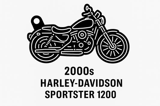 2000s – Harley-Davidson Sportster 1200 Keychain