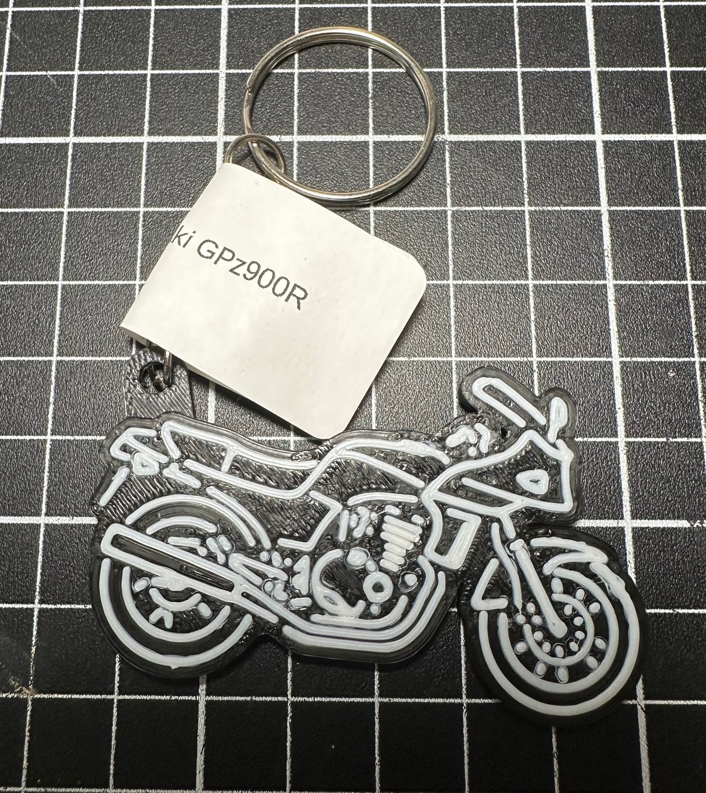 1980s – Kawasaki GPz900R Keychain